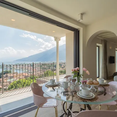 Villa Donatella With Private & Infinity Pool By Rent Gravedona